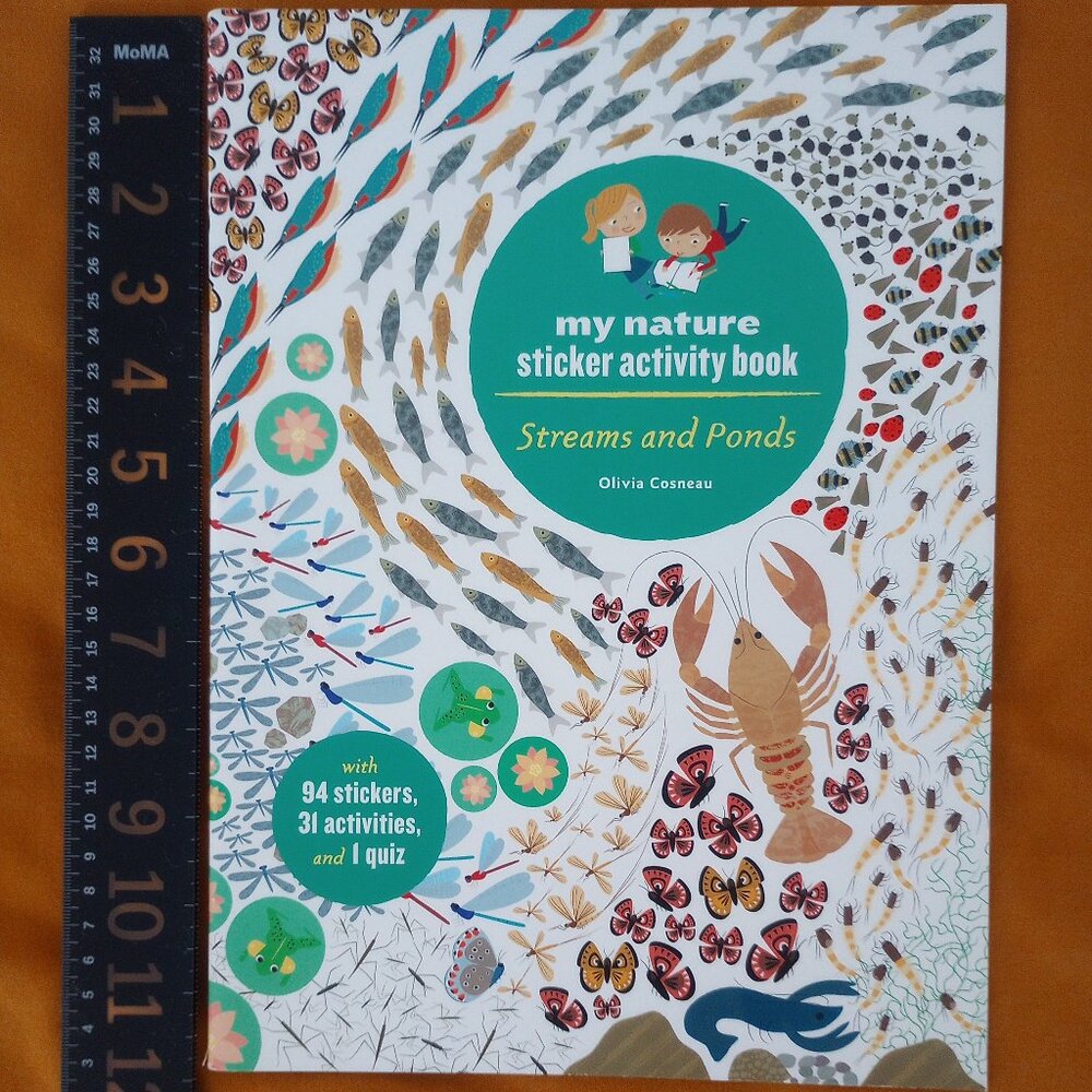 Streams and Ponds: My nature sticker activity book from Olivia Cosneau-New